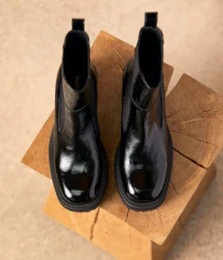 Femme Mellow Yellow Boots, Bottines-Chelsea boots vernies Alixia