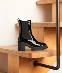 Femme Mellow Yellow Boots, Bottines-Chelsea boots vernies Alixia