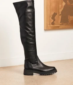 Femme Mellow Yellow Bottes-Cuissardes cuir Auxana