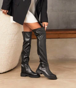 Femme Mellow Yellow Bottes-Cuissardes cuir Auxana