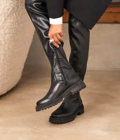 Femme Mellow Yellow Bottes-Cuissardes cuir Auxana