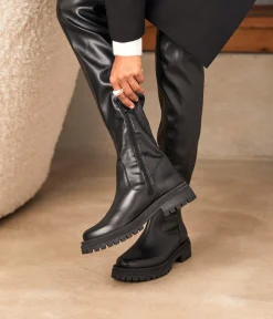 Femme Mellow Yellow Bottes-Cuissardes cuir Auxana