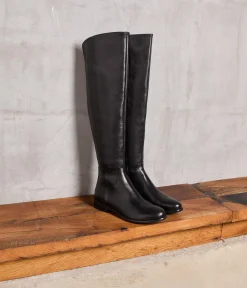 Femme Mellow Yellow Bottes-Cuissardes cuir Lauren