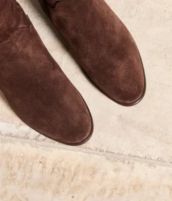 Femme Mellow Yellow Bottes-Cuissardes velours Lauren