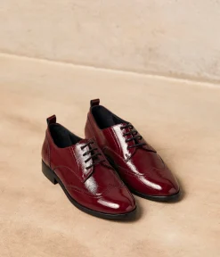 Femme Mellow Yellow Derbies, Mocassins-Derbies vernis Florence