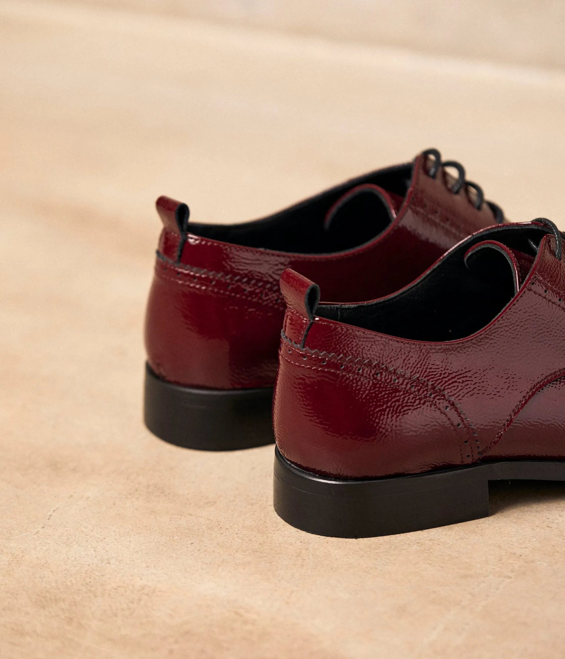 Femme Mellow Yellow Derbies, Mocassins-Derbies vernis Florence