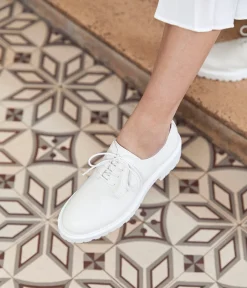 Femme Mellow Yellow Derbies, Mocassins-Derbies écrus Randy