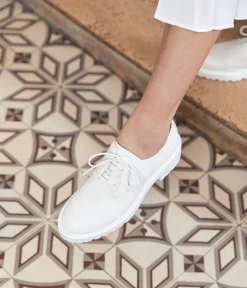 Femme Mellow Yellow Derbies, Mocassins-Derbies écrus Randy