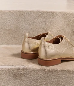 Femme Mellow Yellow Derbies, Mocassins-Derbies cuir dé Flence