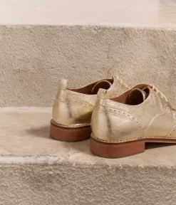 Femme Mellow Yellow Derbies, Mocassins-Derbies cuir dé Flence