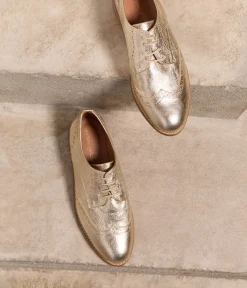 Femme Mellow Yellow Derbies, Mocassins-Derbies cuir dé Flence