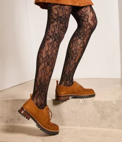 Femme Mellow Yellow Derbies, Mocassins-Derbies cuir velours George