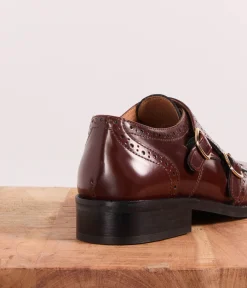 Femme Mellow Yellow Derbies, Mocassins-Derbies monk marron Chandler