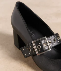 Femme Mellow Yellow Escarpins, Babies-Escarpins cuir Opaline