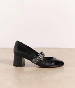 Femme Mellow Yellow Escarpins, Babies-Escarpins cuir Opaline