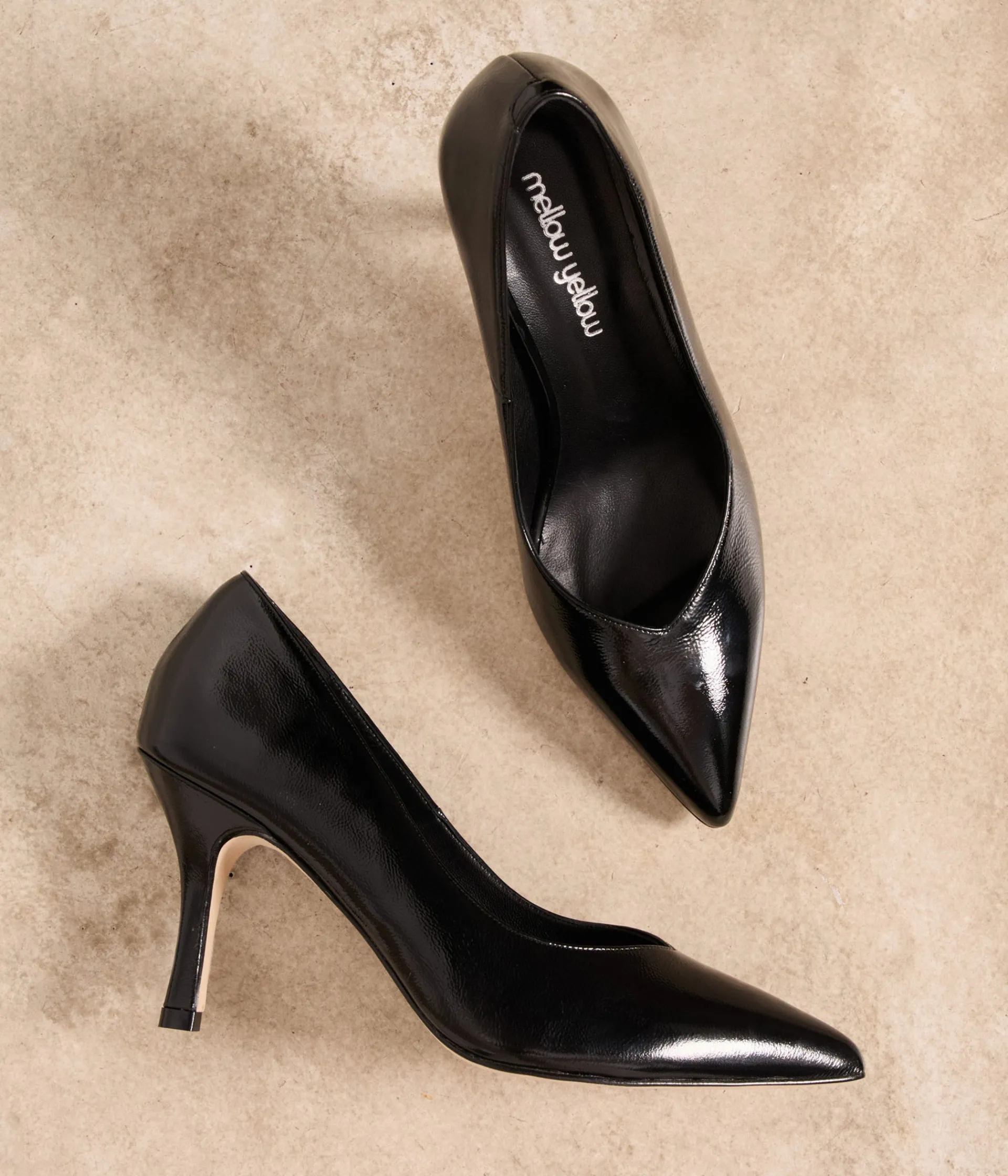 Femme Mellow Yellow Escarpins-Escarpins s vernis Dara