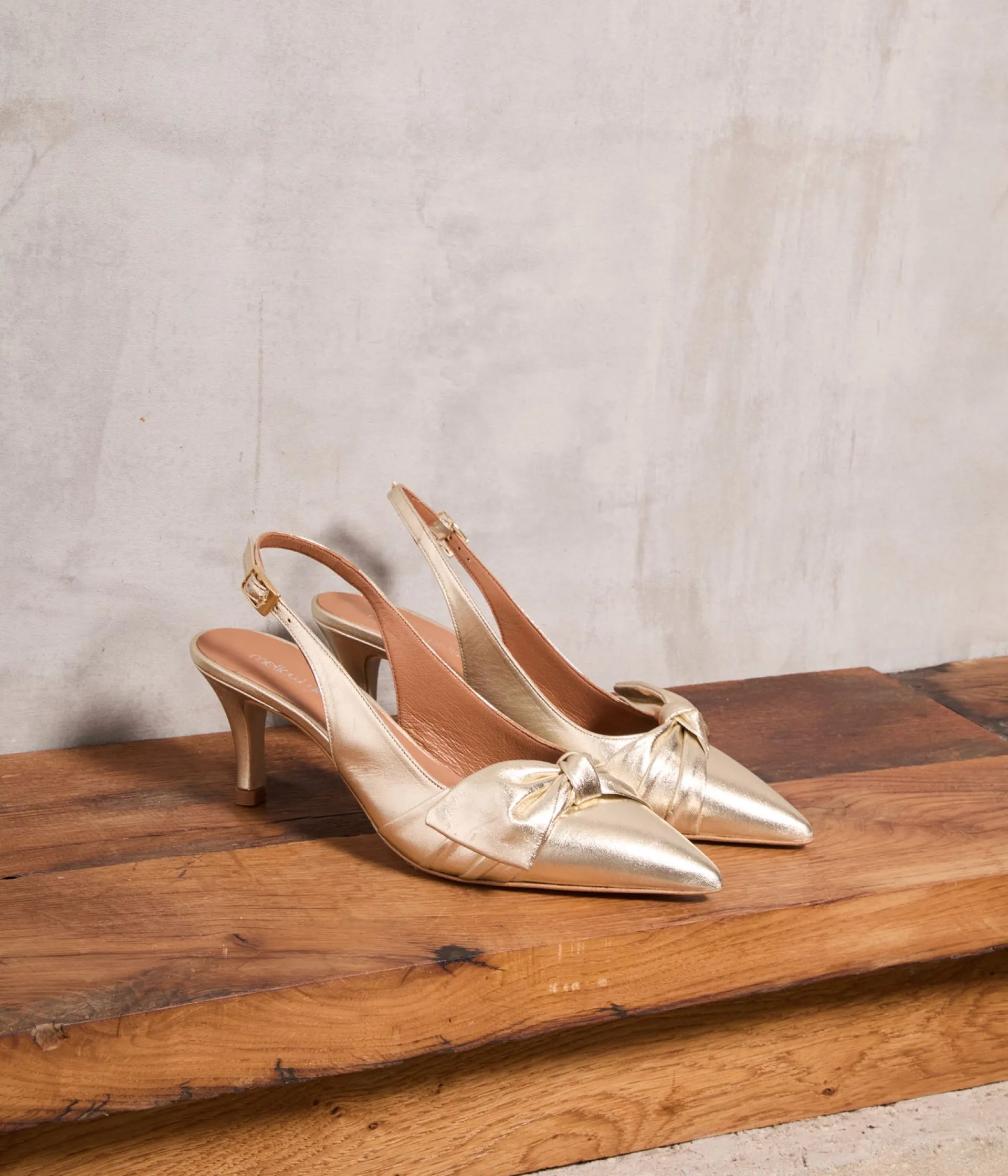 Femme Mellow Yellow Escarpins-Escarpins slingbacks dés Yuna