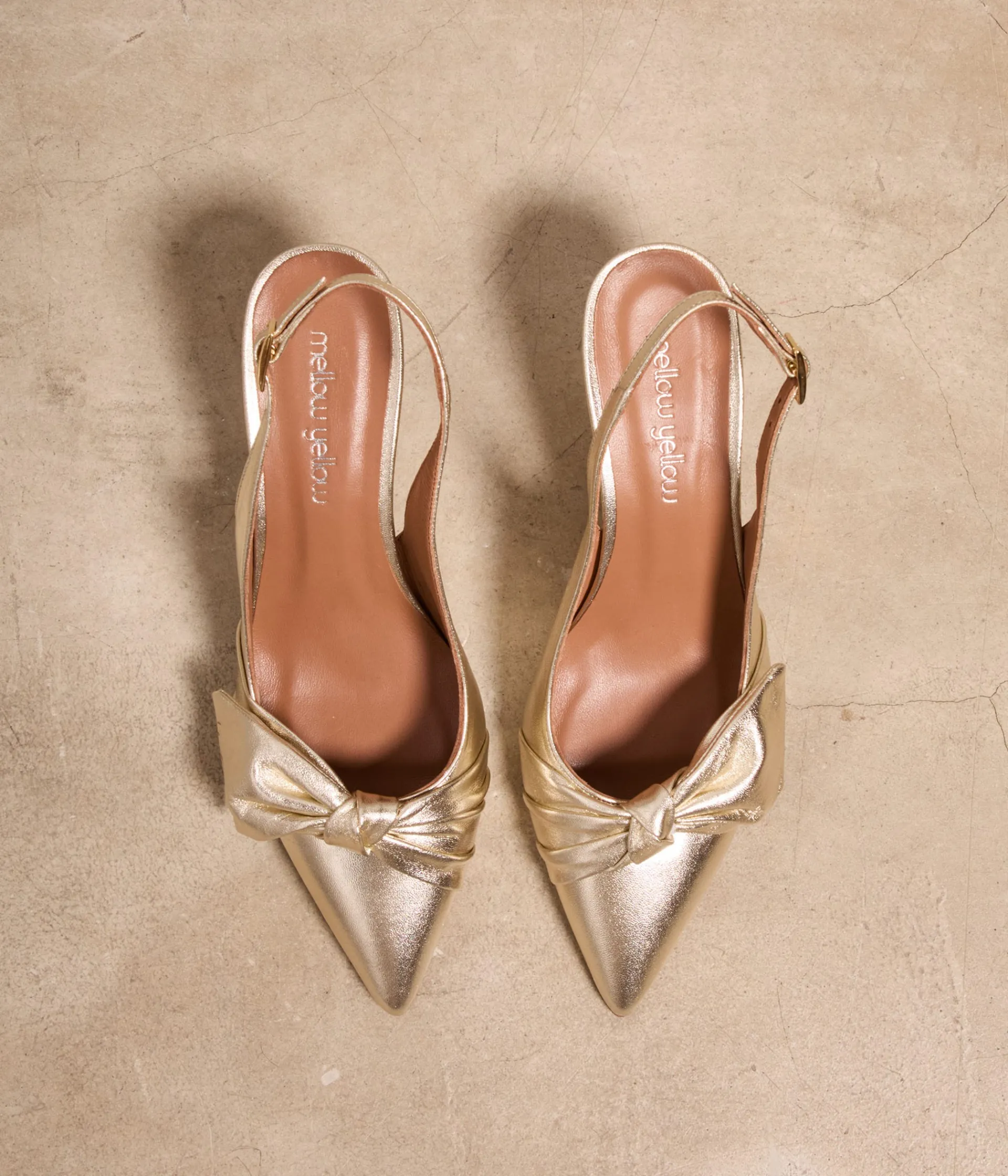 Femme Mellow Yellow Escarpins-Escarpins slingbacks dés Yuna