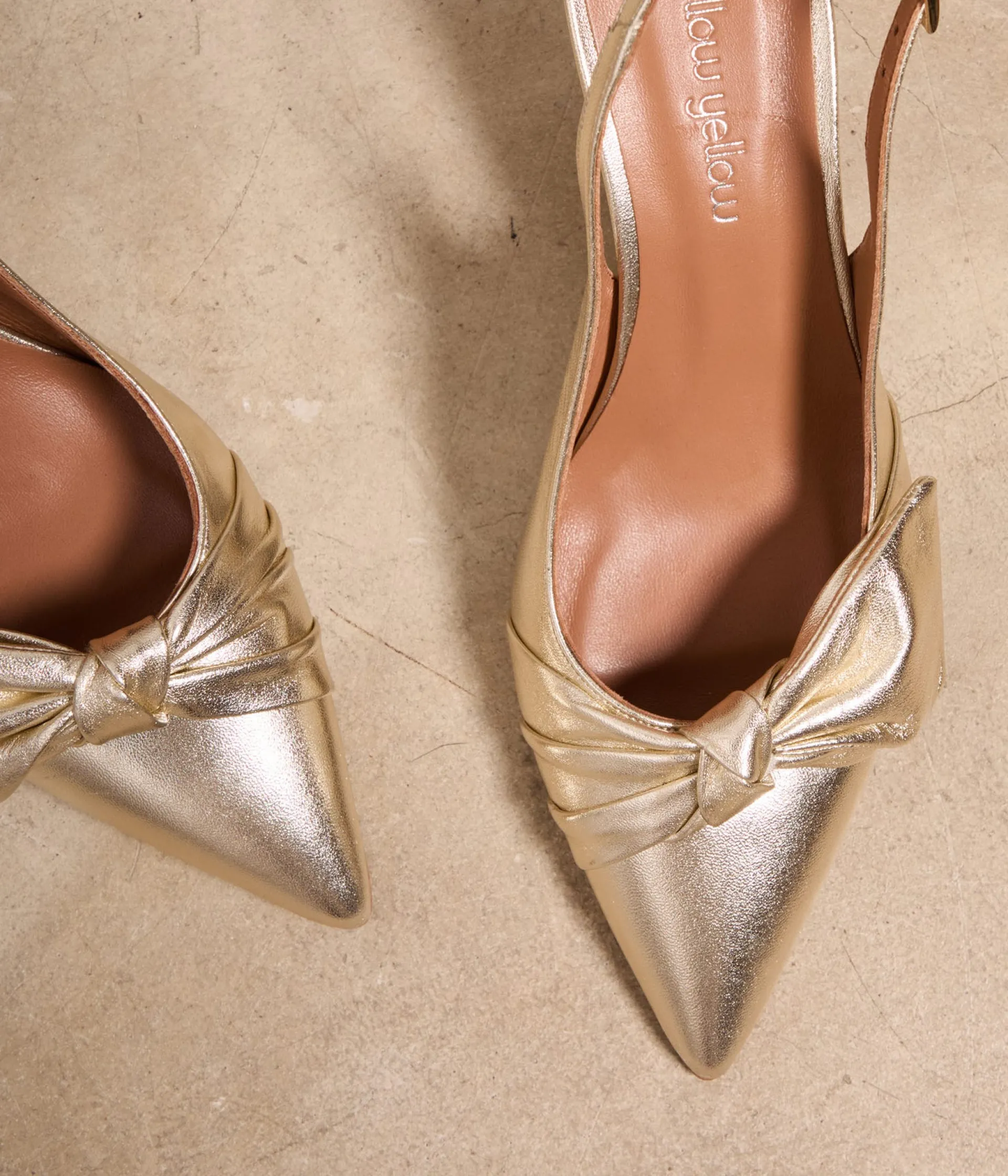 Femme Mellow Yellow Escarpins-Escarpins slingbacks dés Yuna