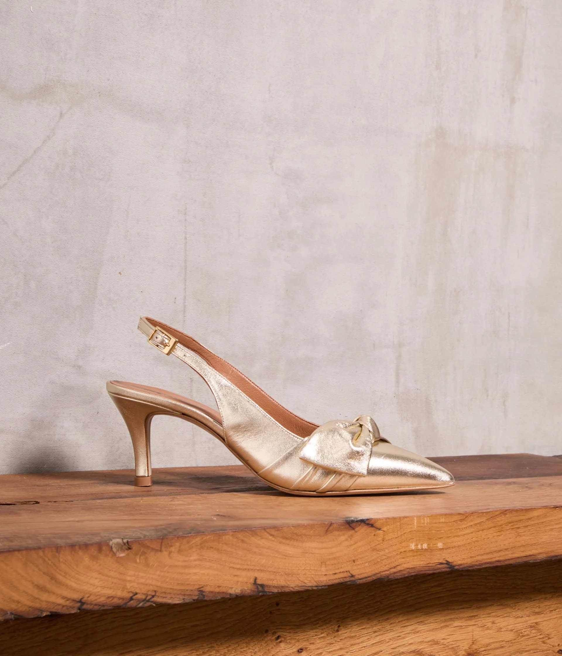 Femme Mellow Yellow Escarpins-Escarpins slingbacks dés Yuna