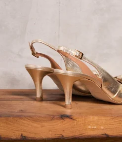 Femme Mellow Yellow Escarpins-Escarpins slingbacks dés Yuna