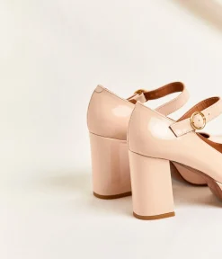 Femme Mellow Yellow Escarpins, Babies-Escarpins vernis Camomille