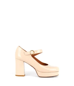 Femme Mellow Yellow Escarpins, Babies-Escarpins vernis Camomille