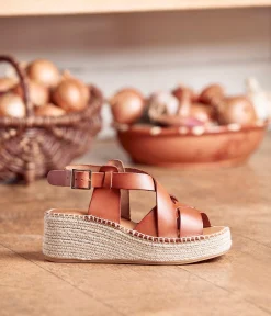 Femme Mellow Yellow Espadrilles-Espadrilles Elise