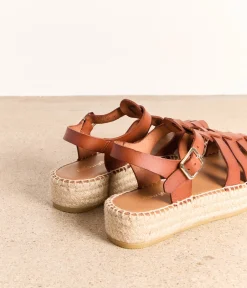 Femme Mellow Yellow Espadrilles-Espadrilles plateforme Atlas