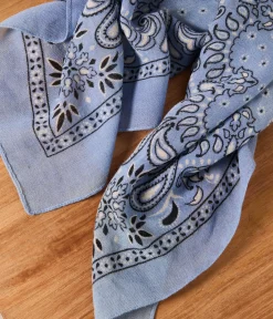 Mellow Yellow Foulards, Écharpes-Foulard bleu ciel Zelia