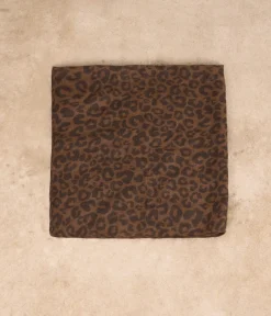 Mellow Yellow Foulards, Écharpes-Foulard imprimé léopard Nina