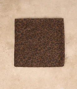 Mellow Yellow Foulards, Écharpes-Foulard imprimé léopard Nina