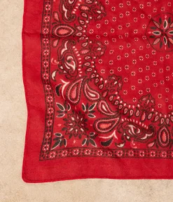 Mellow Yellow Foulards, Écharpes-Foulard laine rouge Zelia