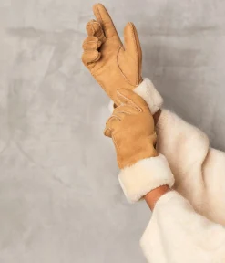 Mellow Yellow Gants-Gants cuir Cassidy