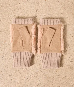 Mellow Yellow Gants-Mitaines s bi-matières Daphné