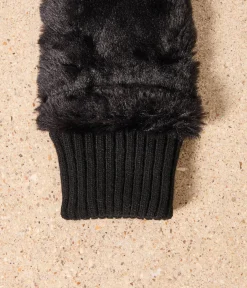 Mellow Yellow Gants-Mitaines es bi-matières Daphné