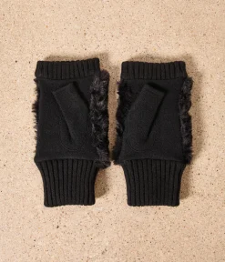 Mellow Yellow Gants-Mitaines es bi-matières Daphné