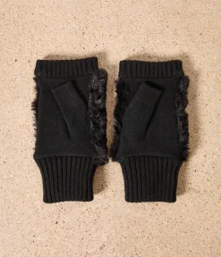 Mellow Yellow Gants-Mitaines es bi-matières Daphné