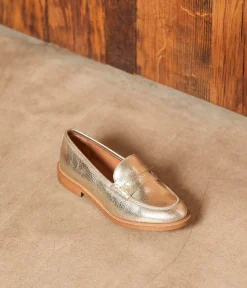 Femme Mellow Yellow Derbies, Mocassins-Mocassins cuir dé Angella