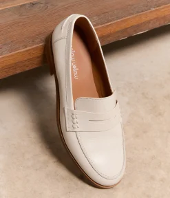 Femme Mellow Yellow Derbies, Mocassins-Mocassins cuir Joséphine