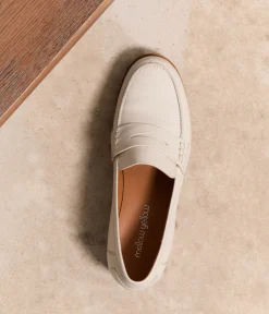 Femme Mellow Yellow Derbies, Mocassins-Mocassins cuir Joséphine