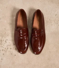 Femme Mellow Yellow Derbies, Mocassins-Mocassins cuir Circe