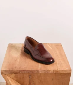 Femme Mellow Yellow Derbies, Mocassins-Mocassins cuir Ross