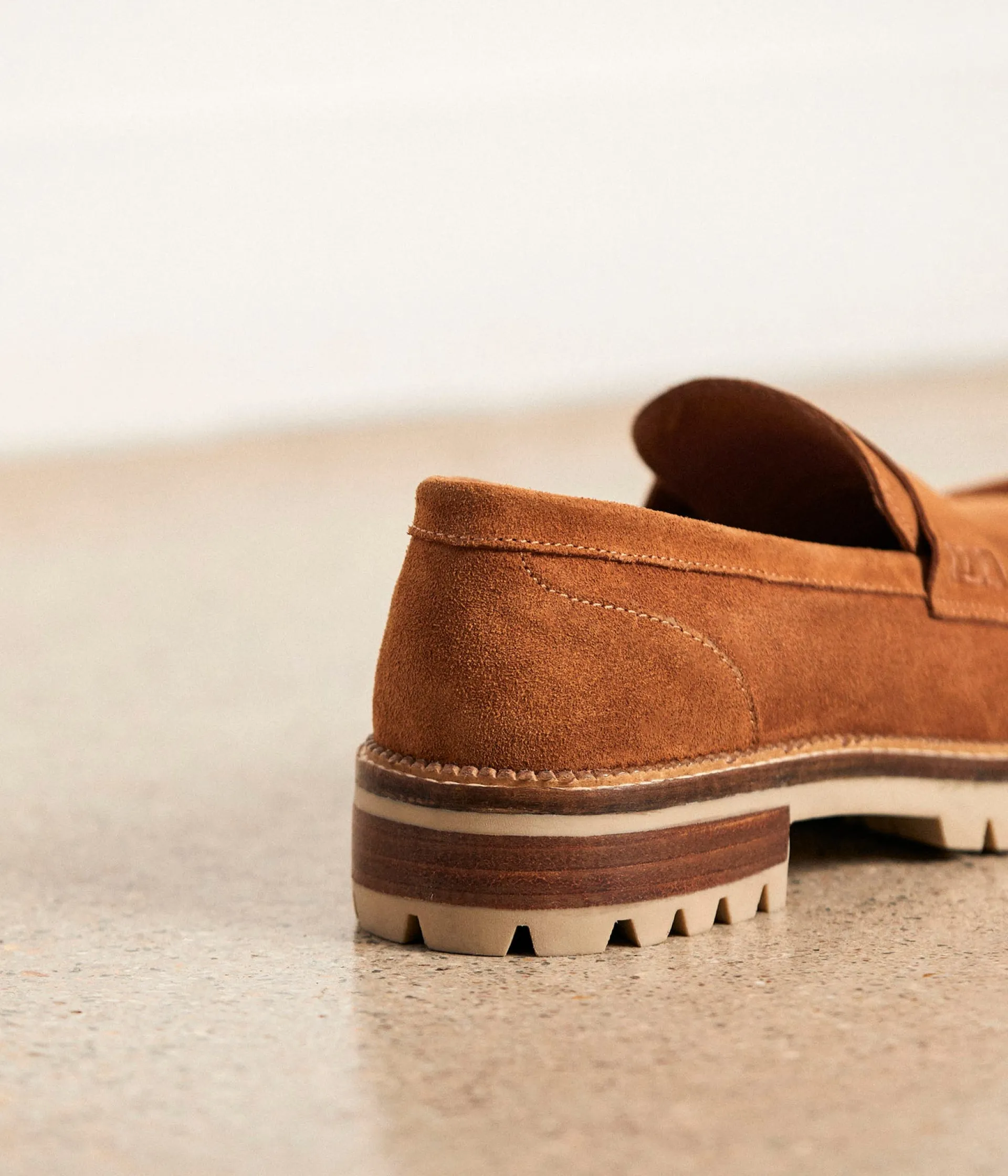 Femme Mellow Yellow Derbies, Mocassins-Mocassins cuir velours Cyndel