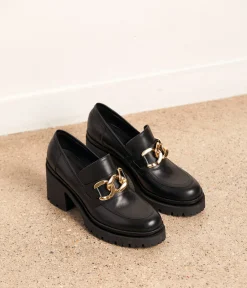 Femme Mellow Yellow Derbies, Mocassins-Mocassins noirs bijou Annah