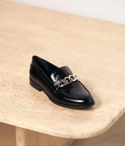 Femme Mellow Yellow Derbies, Mocassins-Mocassins noirs Pauline