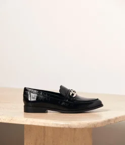 Femme Mellow Yellow Derbies, Mocassins-Mocassins noirs Pauline