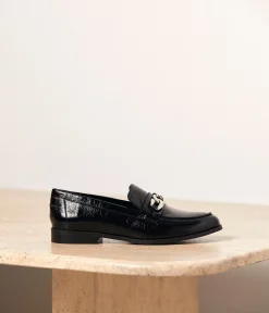 Femme Mellow Yellow Derbies, Mocassins-Mocassins noirs Pauline