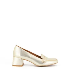 Femme Mellow Yellow Derbies, Mocassins-Mocassins talon dés Anatole