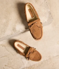 Femme Mellow Yellow Derbies, Mocassins-Mocassins velours Jumper